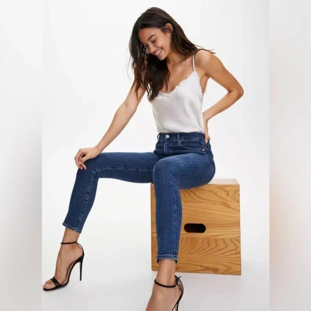 Citizens of Humanity Rocket Crop High Rise Skinny Jeans